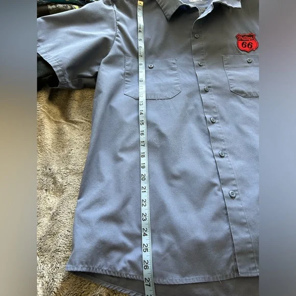 Mechanic’s Shirt w/ long thermal sleeves size L - Picture 8 of 8